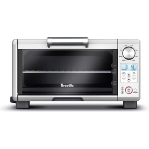 Breville BOV450XL Mini Smart Countertop Oven and Toaster Oven, Small, Brushed Stainless Steel