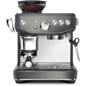 Breville Barista Express Impress Espresso Machine BES876OLT, Olive Tapenade(Black Stainless Steel)