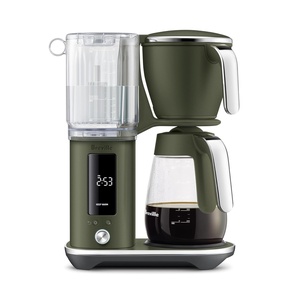 Breville Luxe Drip Coffee Machine BDC465BSS, Brushed Stainless Steel, Thermal Carafe(Olive Tapenade)