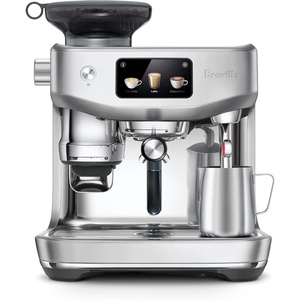 Breville Oracle Jet Espresso Machine, Damson Blue(Brushed Stainless Steel)