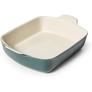 Emile Henry 11″ x 8″ Medium Rectangular Baker – Modern Classics Collection | Twilight(Evergreen)