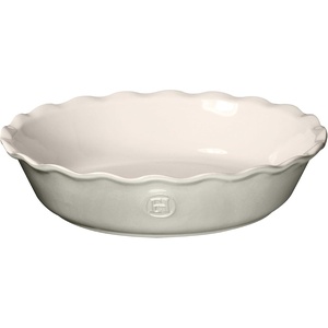 Emile Henry 9″ Pie Dish – Modern Classics Collection | Twilight(Pearl Gray)