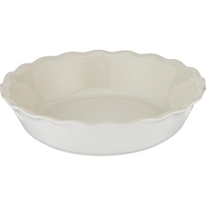 Emile Henry 9″ Pie Dish – Modern Classics Collection | Twilight(Sugar White)