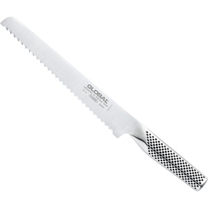 Global G-9-8-3/4 inch, 22cm Bread Knife, 8.75″, Stainless Steel(8.5″)