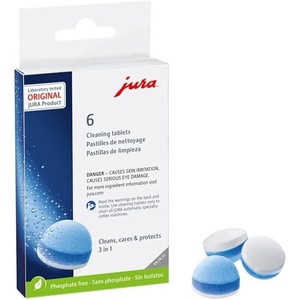 Jura 3-Phase Espresso Cleaning Tablets (6 Count)