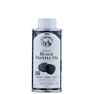La Tourangelle, White Truffle Cooking Spray, Complex Gourmet Earthy Flavor for Spraying on Pasta, Popcorn, Vegetables, Potatoes, and More, 5 Fl Oz(Black Truffle)