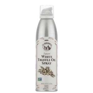 La Tourangelle, White Truffle Cooking Spray, Complex Gourmet Earthy Flavor for Spraying on Pasta, Popcorn, Vegetables, Potatoes, and More, 5 Fl Oz(White Truffle)
