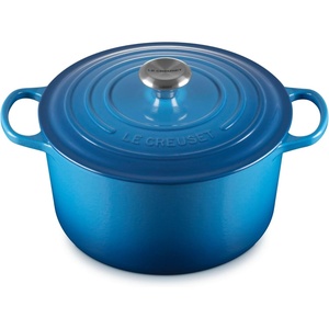 Le Creuset Enameled Cast Iron Signature Deep Round Oven, 6.5 qt., Artichaut(Marseille)