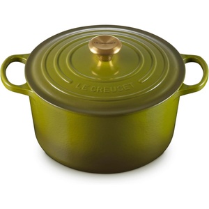 Le Creuset Enameled Cast Iron Signature Deep Round Oven, 6.5 qt., Artichaut(Olive)