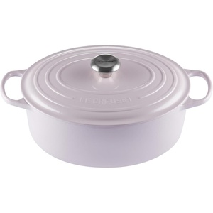 Le Creuset Enameled Cast Iron Signature Oval Dutch Oven, 8 qt., Cerise(Shallot)