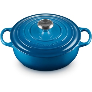 Le Creuset Enameled Cast Iron Signature Round Sauteuse, 3.5qt., Peche(Marseille)