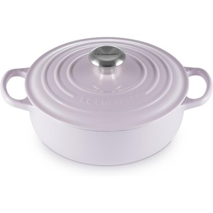 Le Creuset Enameled Cast Iron Signature Round Sauteuse, 3.5qt., Peche(Shallot)