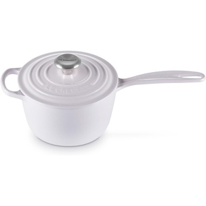 Le Creuset Enameled Cast Iron Signature Saucepan, 2.25 qt., Flame(Shallot)