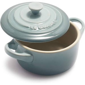 Le Creuset Signature Petite Cocotte, 8 oz, Sea Salt