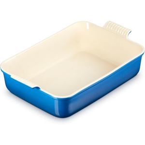 Le Creuset Stoneware Heritage Deep Rectangular Lasagna Dish, 6.75 qt., Cerise(Marseille)