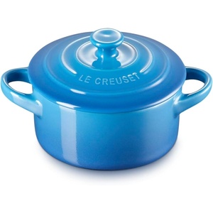 Le Creuset Stoneware Mini Round Cocotte, 8 oz., Caribbean(Marseille)
