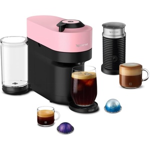 Nespresso Limited-Edition Vertuo Pop+ Coffee and Espresso Maker by De’Longhi, Pastel Yellow(Candy Pink)