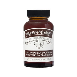 Nielsen-Massey Madagascar Bourbon Pure Vanilla Bean Paste for Baking and Cooking, 4 Ounce Bottle(4 Fl Oz (Pack of 1))