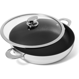 Scanpan CSP+ Chef’s Pan with Lid, Silver