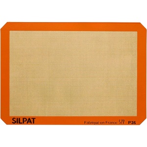 Silpat Premium Non-Stick Silicone Baking Mat, 3/4 Sheet, Cream(3/4 Size)