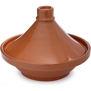 Sur La Table 8.5″ Glazed Moroccan Terra Cotta Ceramic Tagine Pot