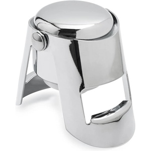 Sur La Table Champagne Bottle Stopper, Silver