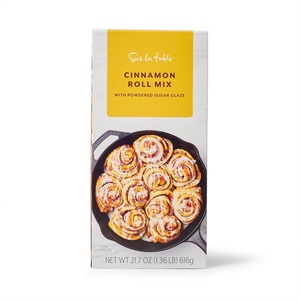 Sur La Table Cinnamon Roll Mix, Premium Baking Mix for Fluffy Cinnamon Rolls with Rich Spiced Filling, Just Add Wet Ingredients