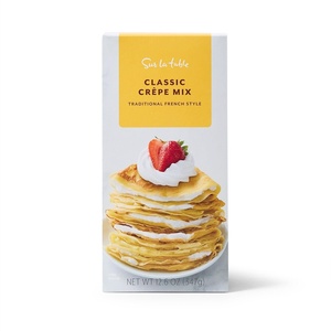 Sur La Table Classic Crêpe Mix, Premium French-Style Baking Mix for Thin, Tender Crêpes, Just Add Wet Ingredients