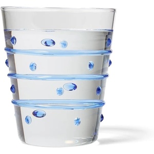 Sur La Table Dot & Dash Tumbler, Blue