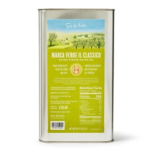Sur La Table Extra Virgin Olive Oil, Cold-Pressed Italian Blend for Cooking, Dressing and Finishing in a Large Format, 3 L(medium)