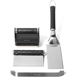Sur La Table Griddle Top Tool Kit, Stainless Steel