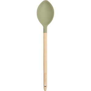 Sur La Table Kitchen Essential Mealcraft Silicone Slotted Turner – Taupe(Juniper Green (Silicone/Beechwood))