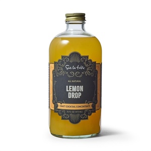 Sur La Table Lemon Drop Craft Cocktail Mixer, Yellow
