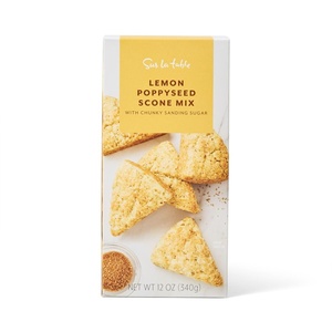 Sur La Table Lemon Poppyseed Scone Mix, Yellow
