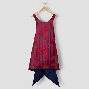 Sur La Table Mariana Velásquez x Peony Smock Apron, Red