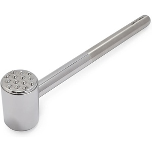 Sur La Table Meat Pounder, Heavy-Gauge Handle Design for Tenderizing Cutlets and Achieving Even Thickness