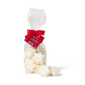 Sur La Table Mini Snowflake Marshmallows, White