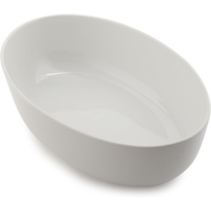 Sur La Table Modern White Serving Bowl – 12″ Wide, Stylish & Versatile Dish for Entertaining, Showcasing Culinary Creations & Everyday Serving(White)