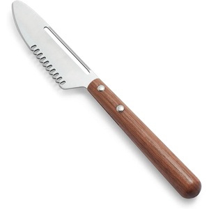 Sur La Table Olivewood Butter Knife, Handcrafted Italian Olivewood Spreader for Butter, Cheese and Condiments