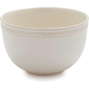Sur La Table Pearl Stoneware Cereal Bowl, White
