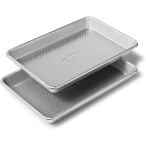 Sur La Table Platinum Pro 1/8 Sheet Pan, Set of 2, Gray