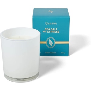 Sur La Table Sea Salt & Cypress Candle, White