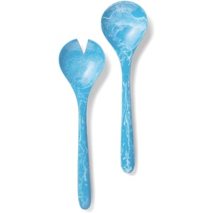 Sur La Table Seaside Resin Servers, Set of 2, Blue