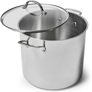 Sur La Table Signature Stainless Steel Stockpot, 16 qt.
