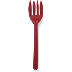 Sur La Table Silicone Ultimate Fork, Gray(Dark Red)