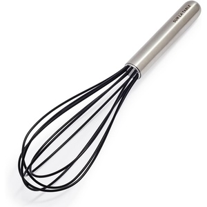 Sur La Table Silicone Whisk, Black(Black)