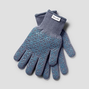 Sur La Table Small Tile Oven Gloves, Set of 2, Light Gray(Blue)
