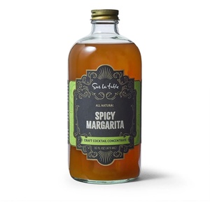 Sur La Table Spicy Margarita Craft Cocktail Mixer, Gold
