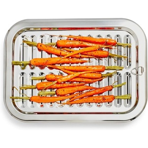 Sur La Table Stainless Steel Broiler Pans, Silver