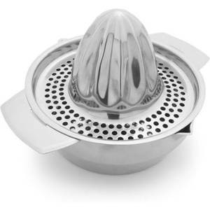 Sur La Table Stainless Steel Citrus Juicer, 13 oz, Silver